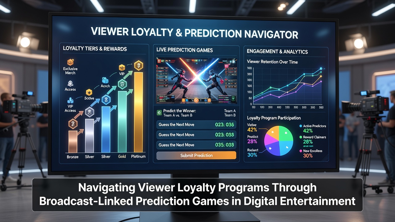 Audience members engaging with loyalty rewards dashboard on mobile devices during entertainment broadcast